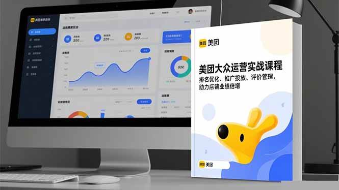 (16518期)美团大众运营实战课程,排名优化、推广投放、评价管理,助力店铺业绩倍增-淘金阁网创