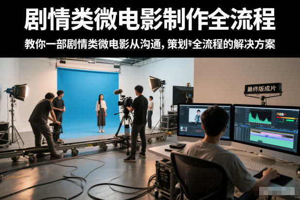 剧情类微电影制作全流程，教你一部剧情类微电影从沟通，策划到拍摄制作全流程的解决方案-淘金阁网创