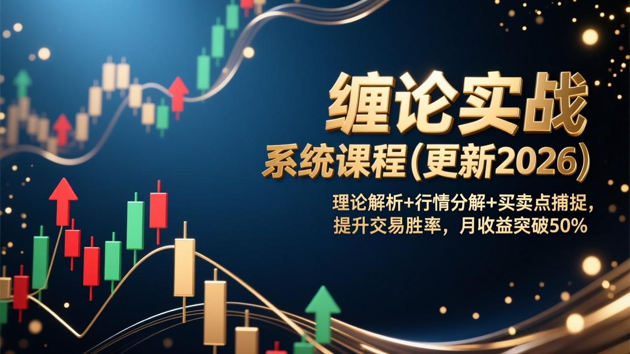 缠论实战系统课程(更新2026-淘金阁网创