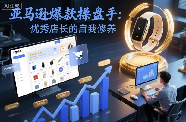 亚马逊爆款操盘手:优秀店长的自我修养-淘金阁网创