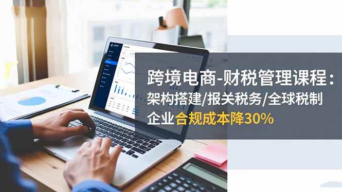 (16509期)跨境电商-财税管理课程:架构搭建/报关税务/全球税制,企业合规成本降30%-淘金阁网创