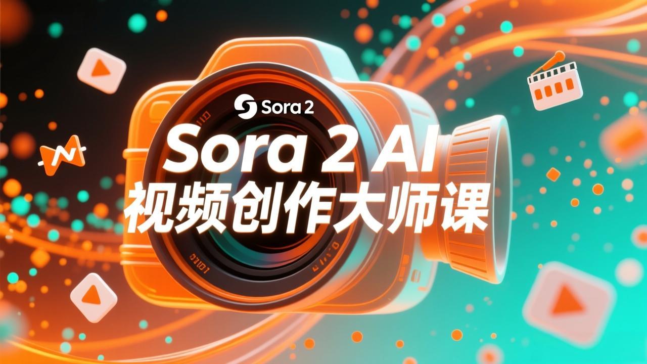 如何利用Sora 2创建流行AI人工智能视频大师班教程：掌握创作全流程，产出百万播放内容-淘金阁网创