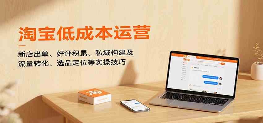 淘宝低成本运营,新店出单、好评积累、私域构建及流量转化、选品定位等(更新10月)-淘金阁网创