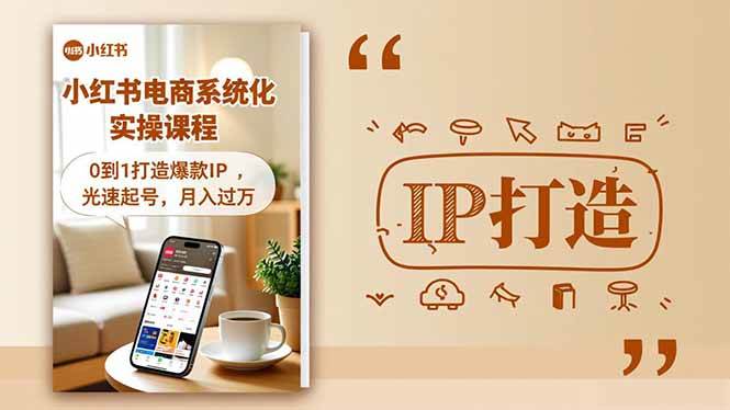 (16614期)小红书流量变现系统化实操课程,0到1打造爆款IP,光速起号,月入过万 (16614期)小红书流量变现系统化实操课程,0到1打造爆款IP,光速起号,月入过万