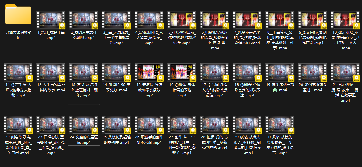 王晶大师课:流量破局-人生由我掌控-淘金阁网创